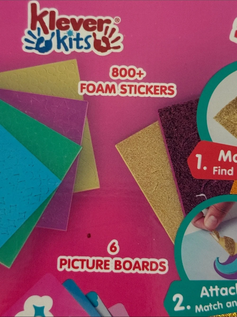 Foam Art Craft Kit for Kids, Dream Princess World.